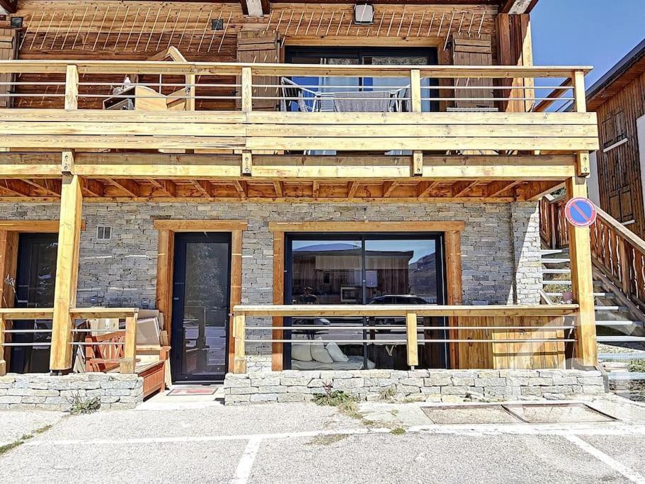 Appartement En Chalet 4 Etoiles Huez Exteriör bild
