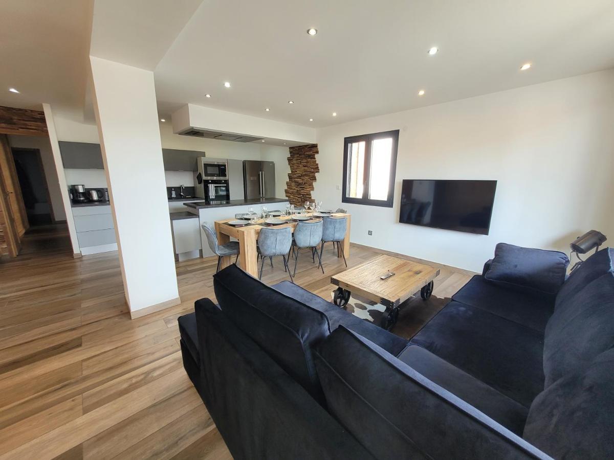 Appartement En Chalet 4 Etoiles Huez Exteriör bild