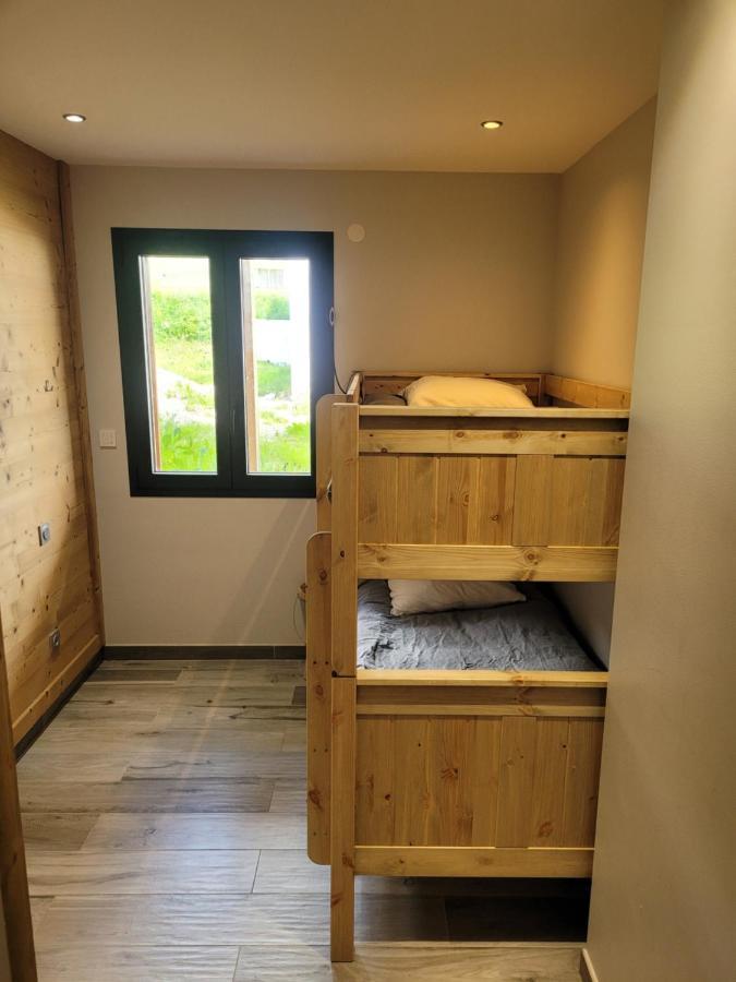 Appartement En Chalet 4 Etoiles Huez Exteriör bild