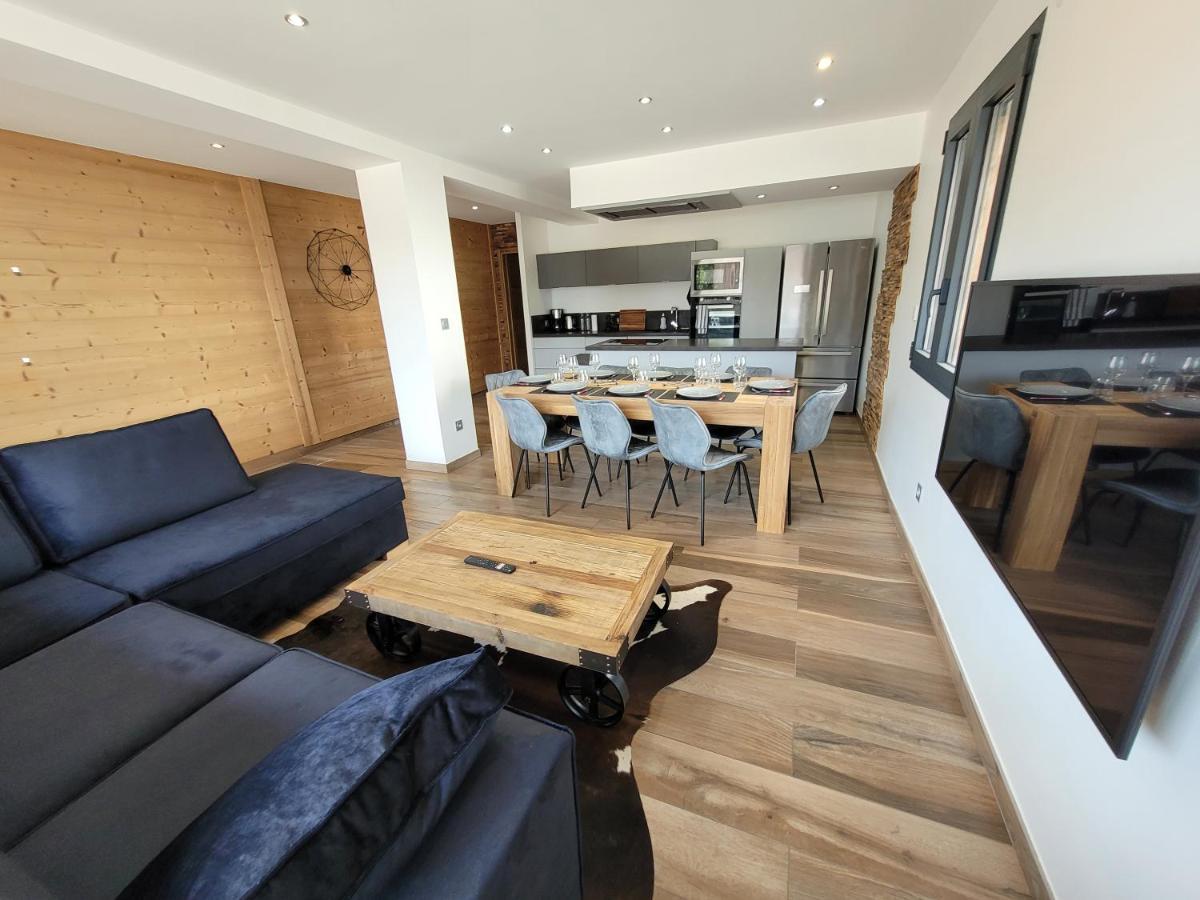 Appartement En Chalet 4 Etoiles Huez Exteriör bild