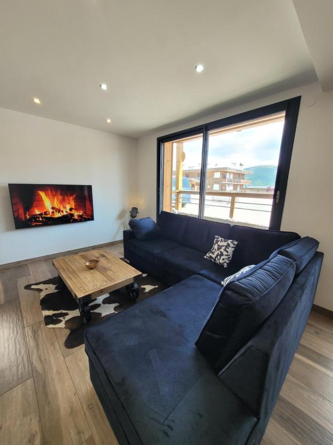 Appartement En Chalet 4 Etoiles Huez Exteriör bild
