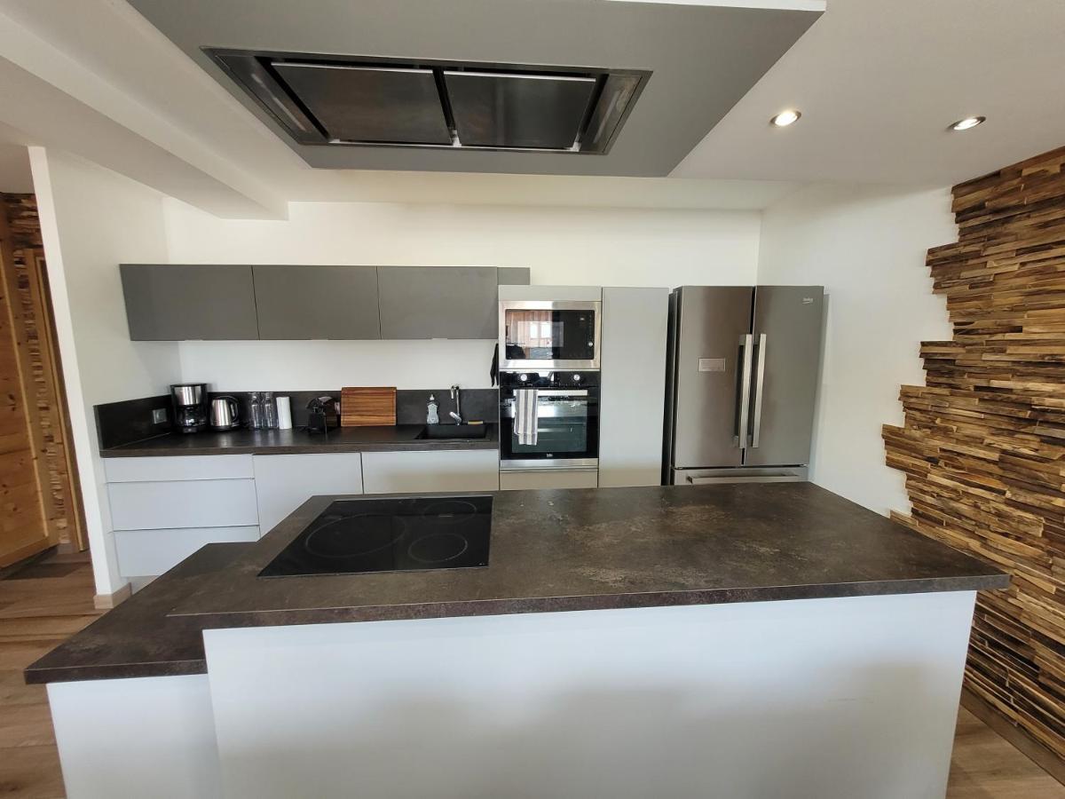 Appartement En Chalet 4 Etoiles Huez Exteriör bild